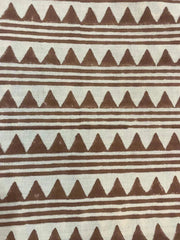 Indian Block Print, indian cotton, Hand stamped printing, by the yard, Indian Fabric, Peace Block Print Fabric, sewing and quilting fabric 3 - Rohiyaan